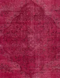 Lila Persien Persischer Vintage Teppich 236 x 236 cm - view 3