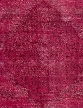 Lila Persien Persischer Vintage Teppich 236 x 236 cm - view 3