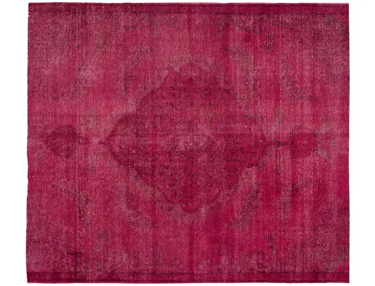 Lila Persien Persischer Vintage Teppich 300 x 236 cm