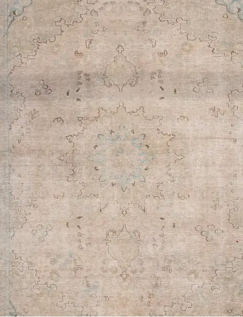 Beige Persia Persian Vintage Carpet 186 x 186 cm - view 3