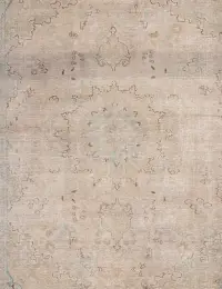 Beige Persien Persischer Vintage Teppich 250 x 186 cm - view 3