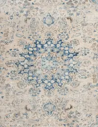 Beige Persien Persischer Vintage Teppich 157 x 157 cm - view 3