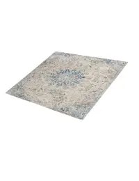 Beige Persien Persischer Vintage Teppich 157 x 157 cm - view 1