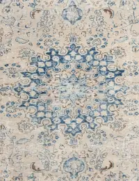 Beige Persien Persischer Vintage Teppich 157 x 157 cm - view 3