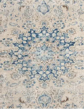 Beige Persien Persisk vintage matta 157 x 157 cm - view 3