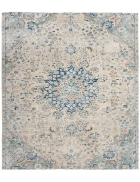 Beige Persien Persisk vintage matta 210 x 157 cm