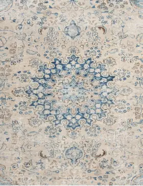 Beige Persien Persisk vintage matta 210 x 157 cm - view 3