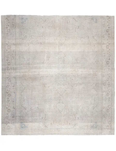 Grey Persia Persian Vintage Carpet 286 x 286 cm