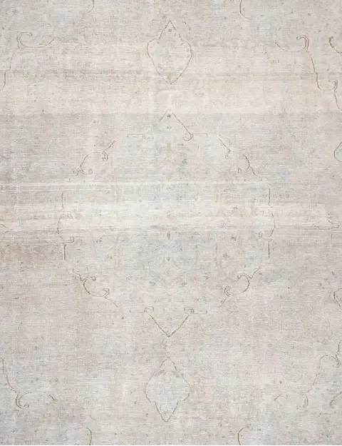 Grey Persia Persian Vintage Carpet 286 x 286 cm - view 3