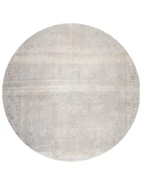 Grau Persien Persischer Vintage Teppich 286 x 286 cm