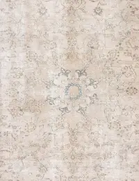 Beige Persien Persischer Vintage Teppich 180 x 180 cm - view 3