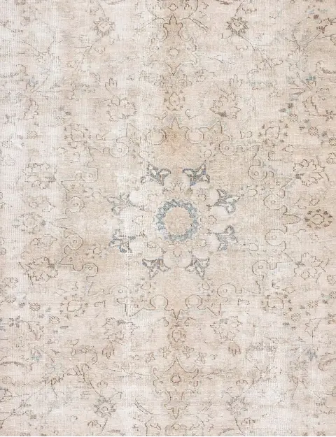 Beige Persien Persisk vintage matta 180 x 180 cm - view 3