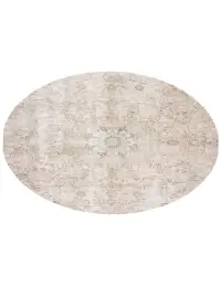 Beige Persien Persischer Vintage Teppich 180 x 180 cm - view 2