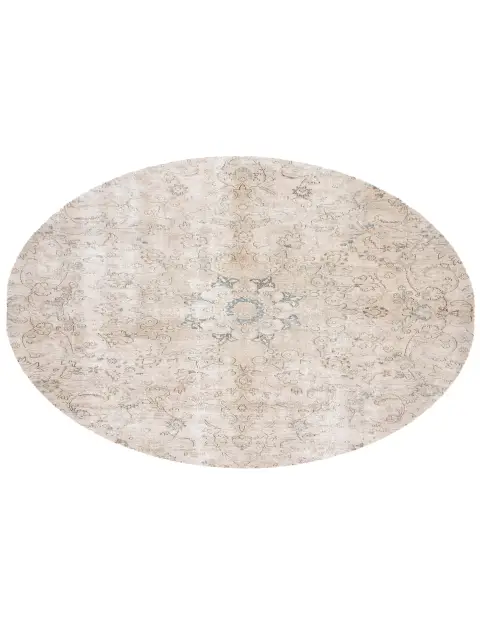 Beige Persien Persischer Vintage Teppich 180 x 180 cm - view 2
