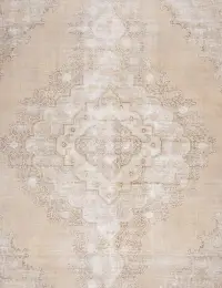 Beige Persien Persischer Vintage Teppich 226 x 226 cm - view 3