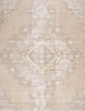 Beige Persia Alfombra persa vintage 226 x 226 cm - view 3