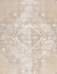 Beige Persien Persischer Vintage Teppich 226 x 226 cm - view 3