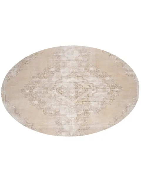 Beige Persien Persischer Vintage Teppich 226 x 226 cm - view 1
