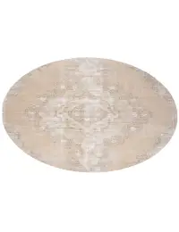 Beige Persien Persischer Vintage Teppich 226 x 226 cm - view 2