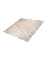 Beige Persien Persischer Vintage Teppich 206 x 206 cm - view 1
