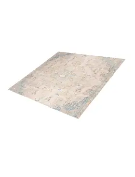 Beige Persan Tapis Persan vintage 206 x 206 cm - view 1