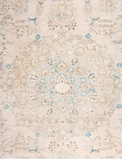 Beige Perzië Perzisch Vintage Tapijt 250 x 206 cm - view 3