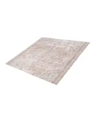 Grau Persien Persischer Vintage Teppich 150 x 150 cm - view 1