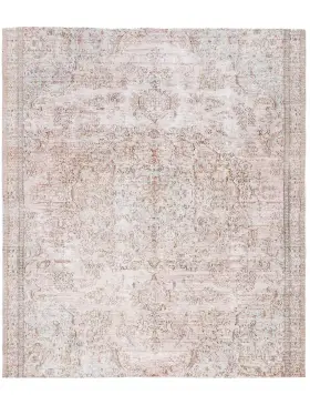 Grå Persien Persisk vintage matta 200 x 150 cm