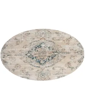 Beige Persia Persialaiset vintage matot 123 x 123 cm - view 1