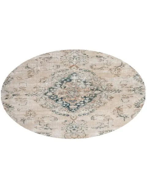 Beige Persia Persialaiset vintage matot 123 x 123 cm - view 1