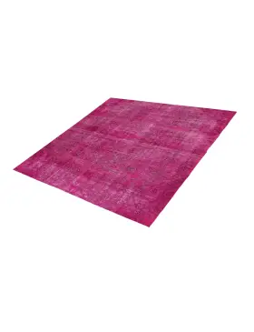 Lila Persien Persisk vintage matta 210 x 210 cm - view 1