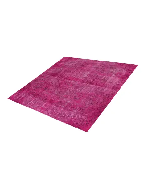 Lila Persien Persisk vintage matta 210 x 210 cm - view 1