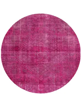 Lila Persien Persischer Vintage Teppich 210 x 210 cm