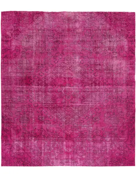 Lila Persien Persischer Vintage Teppich 250 x 210 cm