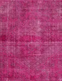 Lila Persien Persischer Vintage Teppich 250 x 210 cm - view 3