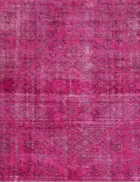Lila Persien Persischer Vintage Teppich 250 x 210 cm - view 3
