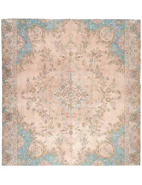 Beige Persien Persisk vintage matta 274 x 274 cm