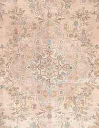  Persien Persischer Vintage Teppich 274 x 274 cm - view 3