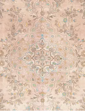  Persien Persischer Vintage Teppich 274 x 274 cm - view 3