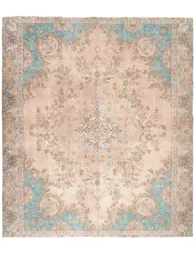 Beige Persia Alfombra persa vintage 320 x 274 cm