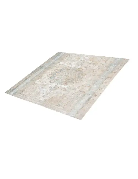 Grise Persan Tapis Persan vintage 196 x 196 cm - view 1