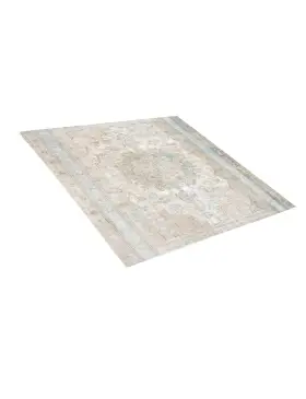 Grau Persien Persischer Vintage Teppich 196 x 196 cm - view 2