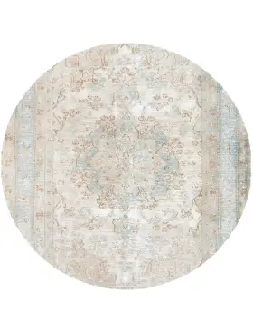 Grau Persien Persischer Vintage Teppich 196 x 196 cm