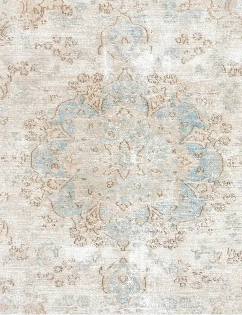 Harmaa Persia Persialaiset vintage matot 196 x 196 cm - view 3