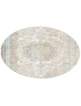 Grau Persien Persischer Vintage Teppich 196 x 196 cm - view 2