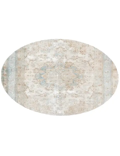 Harmaa Persia Persialaiset vintage matot 196 x 196 cm - view 2
