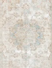 Grau Persien Persischer Vintage Teppich 250 x 196 cm - view 3