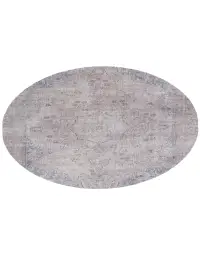 Grau Persien Persischer Vintage Teppich 170 x 170 cm - view 1