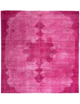 Rot Persien Persischer Vintage Teppich 205 x 205 cm