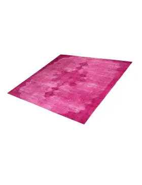 Rot Persien Persischer Vintage Teppich 205 x 205 cm - view 1